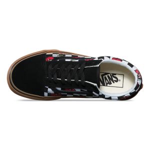 Vans Bayan Spor Ayakkabı Cherry Checker Old Skool Siyah | 89215-961